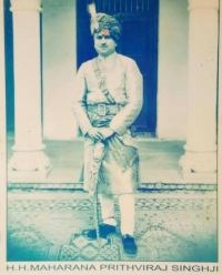 His Highness Maharana Sri PRITHVIRAJSINHJI BHAWANISINHJI Sahib Bahadur