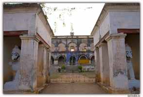 Inside entrance of Dasapalla Palace