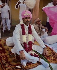 Thakur Siddharth Singh Ji during his Pag Dastur (Daspan)