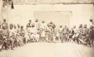 Darbar of HH Maharaja Lokendra Sir Bhawani Singh Judeo Bahadur