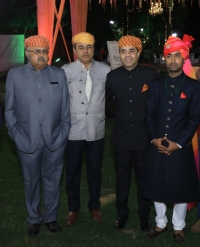 R to L:-Raj Rana Ghanshyam Singh Ji Bari Sadri, Maharaj Parikshit Singh Ji Bari Sadri, Rajrana Pragyat Singh Ji Delwara, Maharaj Parakram Singh Ji Bbari Sadri (Delwara)