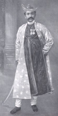 H.H. Maharaja Shrimant Sir Malharrao Narayanrao (Baba Sahib) Pawar 1892-1934 (Dewas Junior)