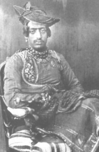 H.H. Raja Shrimant Narayanrao (Dada Sahib) Pawar, Raja of Dewas Junior 1864-1892