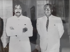 HH Maharaja Gaj Singh Ji Jodhpur (Marwar) and Thakur Sahab Shri Manohar Singh Ji Dhamli (Dhamli)