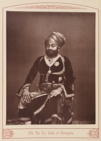 Raj Sahib MANSINHJI II RANMALSINHJI (Dhrangadhra)
