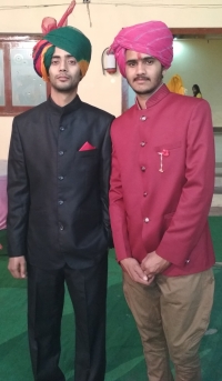 Kunwar Aditya Singh Judeo with Kunwar Navneet Shah (Jagamanpur State)