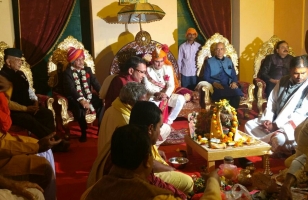 Tilak Ceremony of Yuvraj Janmejay Chandra Mardaraj Harichandan at Nilgiri on 9th December, 2016 (Dompada)