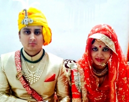 Yuvraj Janmejay Chandra Mardaraj Harichandan & Yuvrani Harshita Singh of Nilgiri