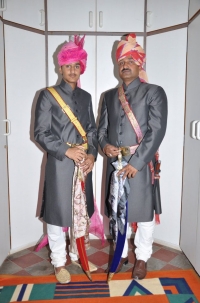Thakur Abhimanyu Singh ji Falna and Kunwar Adityaraj Singh (Falna)