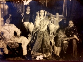 Maharani Girija Kumari Devi Saheb of Gidhaur at Durbar Hall