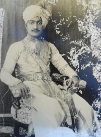 Rajkumar Digvijay Singh, grandson of Maharaja Bahadur Shiv Prasad Singh