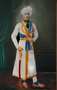 Rajkumar Digvijay Singh, grandson of Maharaja Bahadur Shiv Prasad Singh (Gidhaur)