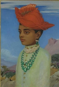 Prince Jiwaji Rao Scyindiya with Gwalior Emerald's (Gwalior)