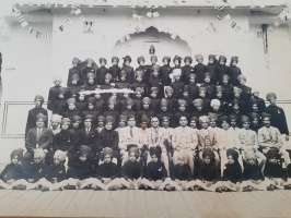 Heerwa family boys during the Mayo batch group photo