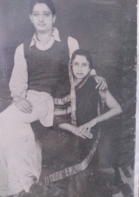 Pirpatidar Ajit Narayan Singh Deo with Rani Kamal Kumari Devi (Icha)
