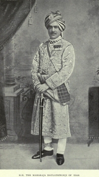 Col. H.H. Maharaja Daulat Singh Ji