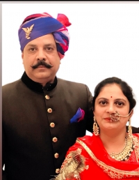 Kunwar Digvijai Pratap Singh and Kunwarani Malini Singh