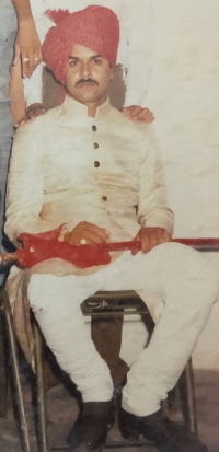 Raja Brajendra Shah, son of Raja Devendra Shah (Jagamanpur)