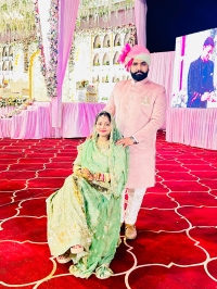 Rajkumar Bhartendra Shah and Rajkumari Swati