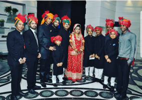 Rajkumari Aishwarya Shah's wedding picture (Jagamanpur)