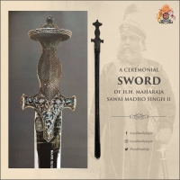 A Ceremonial Sword Of H.H. Maharaja Sawai Madho Singh II (Jaipur)