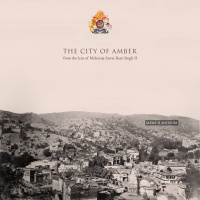 Amber, the historic capital of the Kachhwaha rulers, photographed from a vantage point by Maharaja Sawai Ram Singh II