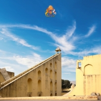 Built by Maharaja Sawai Jai Singh II, the Jantar Mantar is a collection of 19 astronomical instruments which help to predict the time and movement of celestial bodies such as the sun, moon and planets (Jaipur)