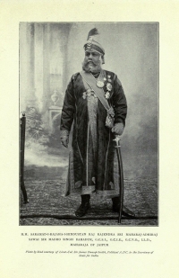 HH Saramand-i-Rajha-i-Hindustan Raj Rajindra Sri Maharajadhiraj Sawai Sir MADHO SINGH II Bahadur (Jaipur)