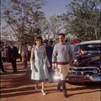 His Highness Maharaja Sawai Man Singhji II with Jaqueline Kennedy (Jaipur)