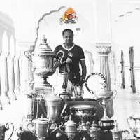 Maharaja Sawai Bhawani Singh was a distinguished polo player (Jaipur)