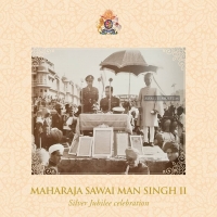 Maharaja Sawai Man Singh II at the Silver Jubilee celebration of his ascension to the throne (Jaipur)