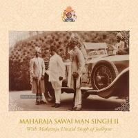 Maharaja Sawai Man Singh II with Maharaja Umaid Singh of Jodhpur