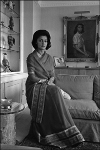 Maharani Gayatri Devi of Jaipur in London in 1965