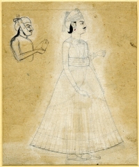 Portrait of Maharaja Pratap Singh