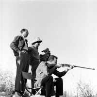 Sawai Man Singh II during a hunting expedition (Jaipur)
