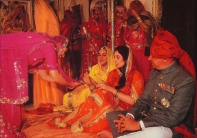 The then Jaipur Royal Family