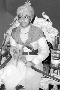 Coronation of HH Maharawal Brij Raj Singh Ji in 1982 (Jaisalmer)