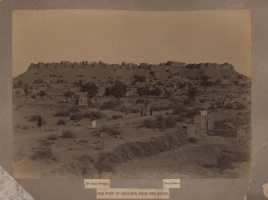 Fort of Jaisalmer from the South. (Jaisalmer)