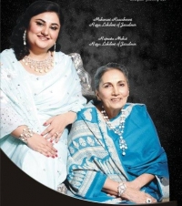 HH Maharani with Rajmata of Jaisalmer