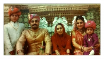 Maharawal Brijraj Singh ji with family