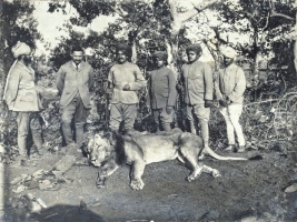 Raja Hulasi Pratap on his hunting expeditions (Jaitia)