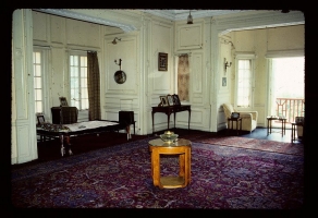 Bedroom of Maharani Tara Devi, Amar Mahal, Jammu, India