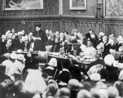 Maharaja Hari Singh speaking at Parliament (Jammu And Kashmir)