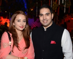 Yuvraj Aanjaneya Pratap Singh Deo with Shivani Singh Deo