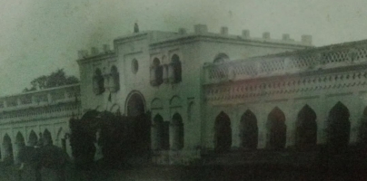 Old palace of Jashpur State, view from the state period