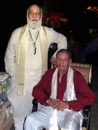Maharaj Shri Jai Singh with Shriji Arvind Singh Mewar