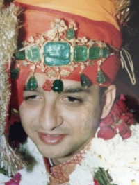 Wedding pic of H.H CHANDRAJIT SINGH Ji