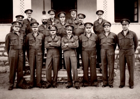 Maj. Th. Jai Singh Ji Jobner (2nd Row - 2nd from right) (Jobner)