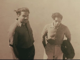 Maharaja Hanwant Singh Ji with Major Maharaj Narayan Singh Ji