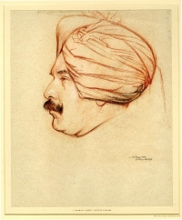 Portrait of a Thakur Colonel of Jodhpur Lancers (Jodhpur)